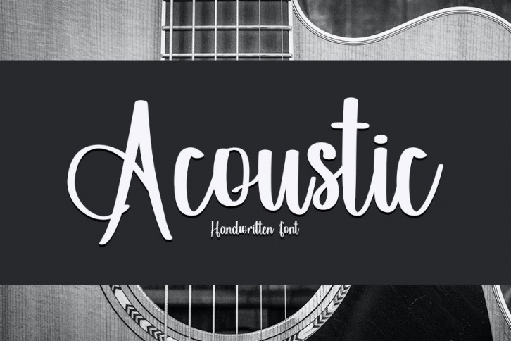 Acoustic Font Download