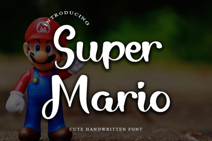 Super Mario Font Download