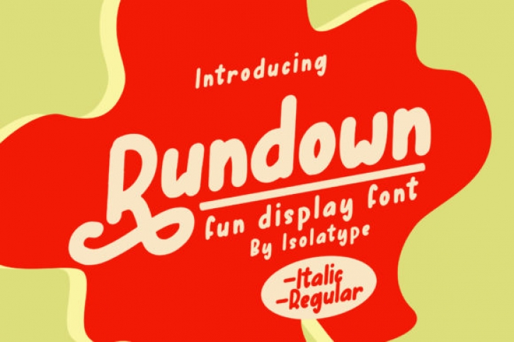 Rundow Font Download