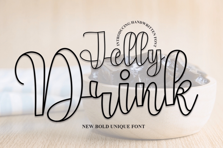 Jelly Drink Font Download