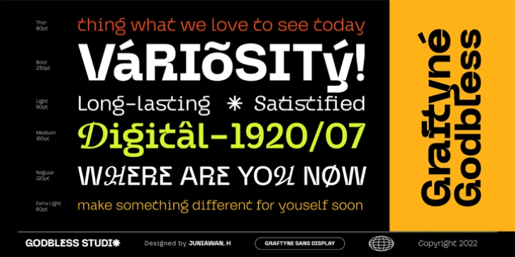 Graftyne Display Font Download