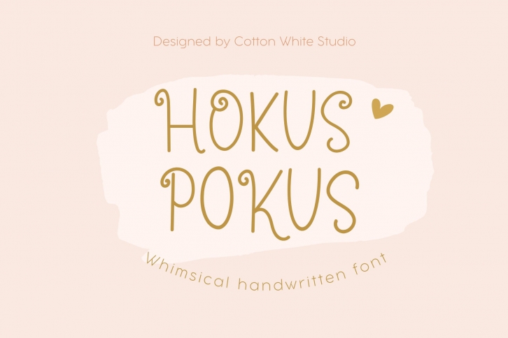 Hokus Pokus Fun and Cute Font Download