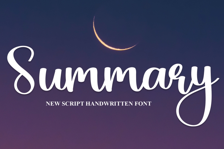 Summary Font Download