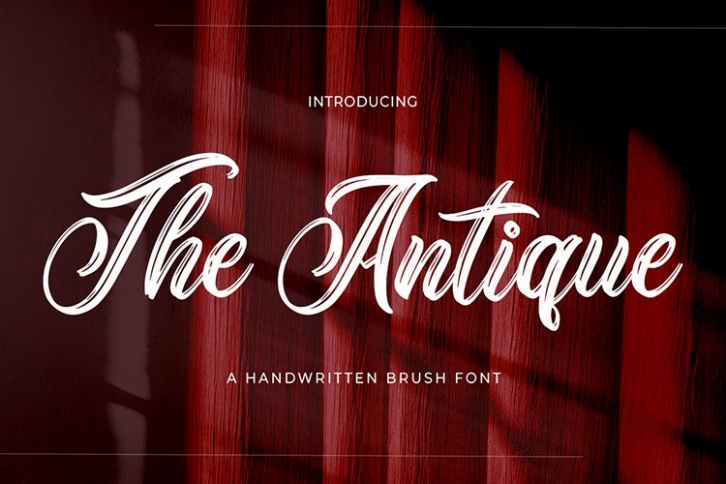 The Antique Font Download