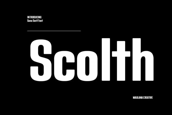 Scolth Sans Serif Font Download