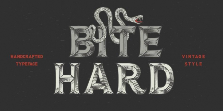 Bite Hard Font Download
