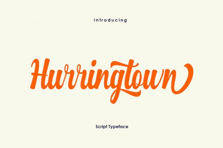 Hurringtown Script Font Download