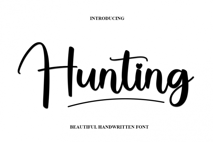 Hunting Font Download