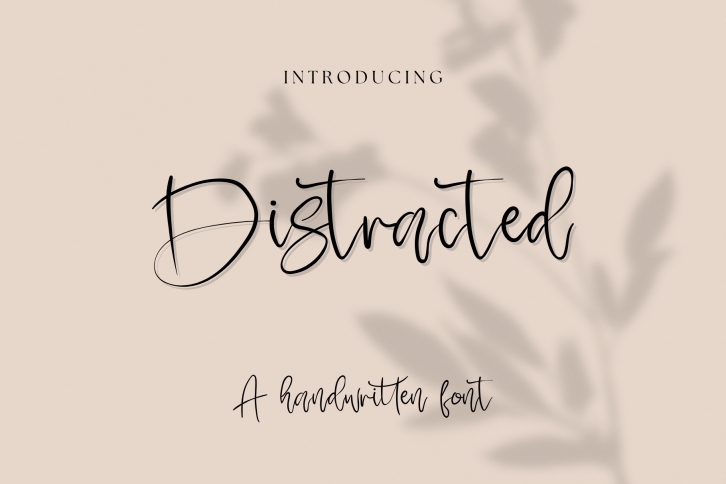 Distracted Font Download