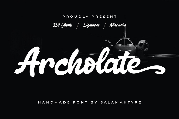 Archolate Handmade Font Download
