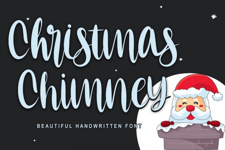 Christmas Chimney Font Download
