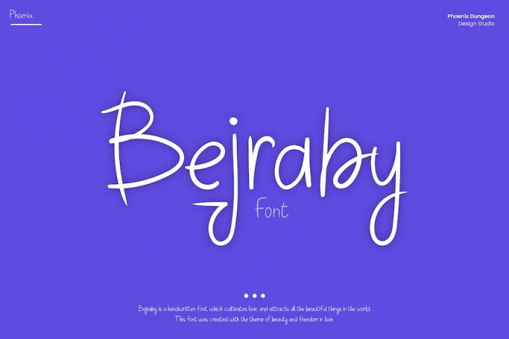 Bejraby Font Font Download