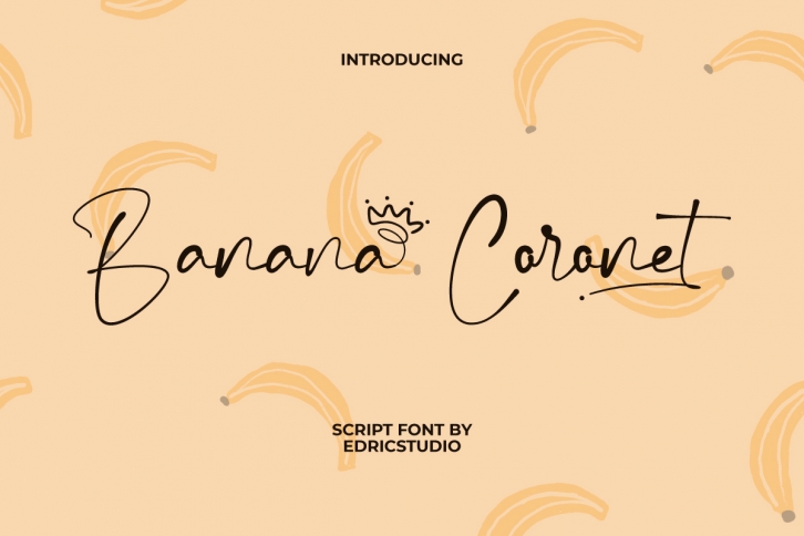Banana Corone Font Download