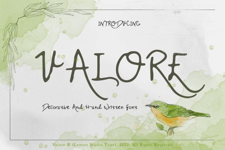 Valore Font Download