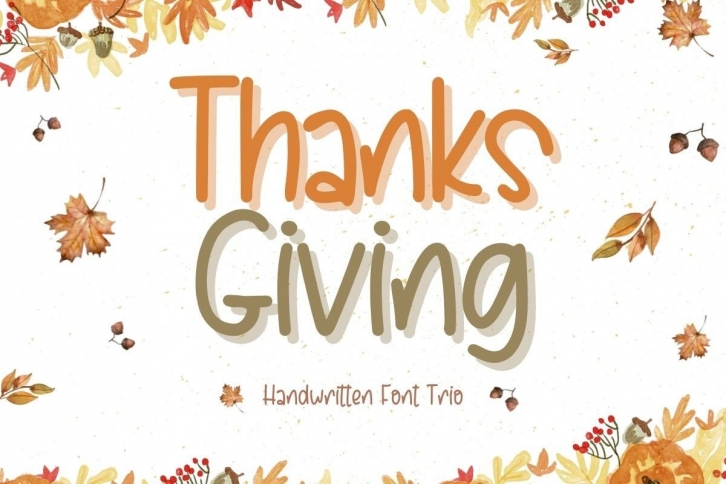 Thanksgiving Font Download