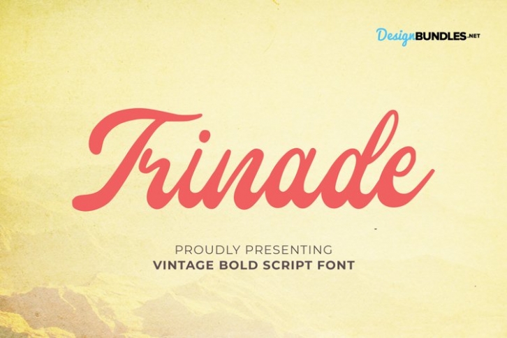 Trinade Font Download