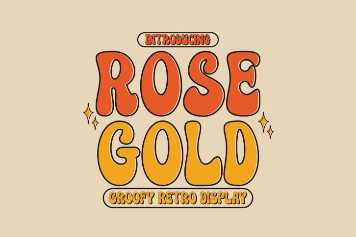 Rose Gold Font Download