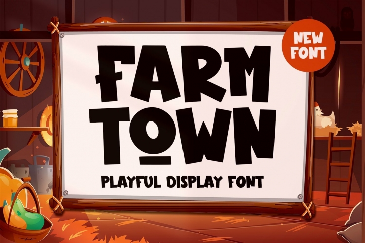 Farm Town Font Download
