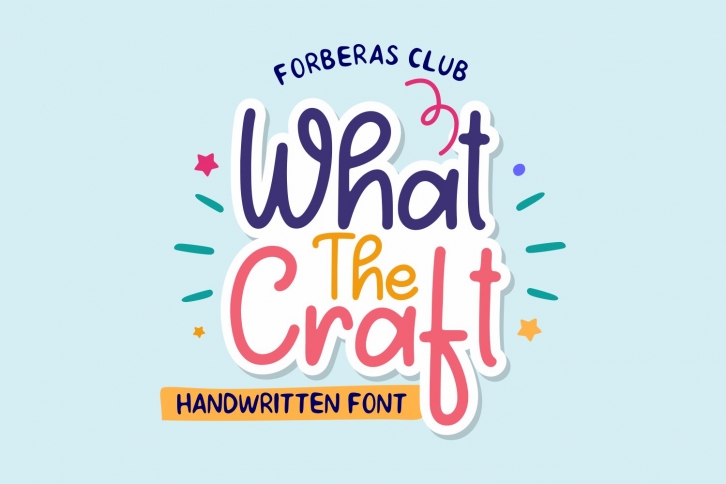 What the Craft Font Download