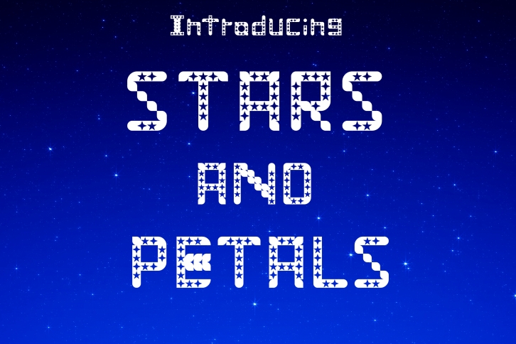 Stars and Petals Font Download