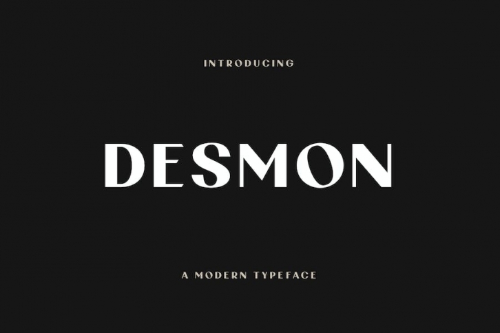 Desmon Modern Typeface Font Download