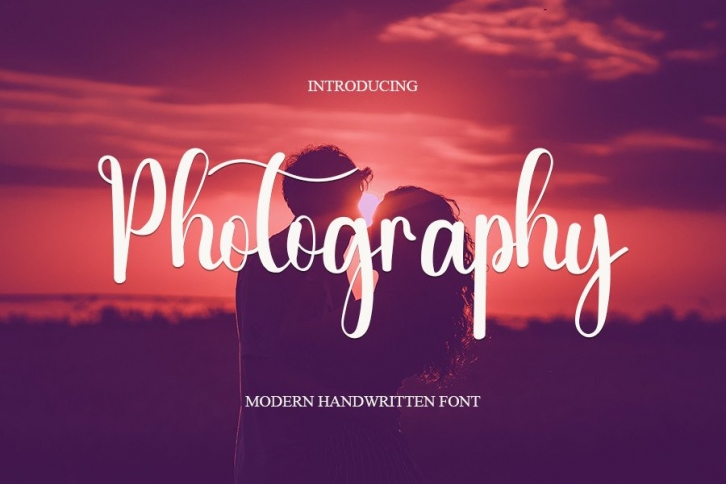 Photography Font Download