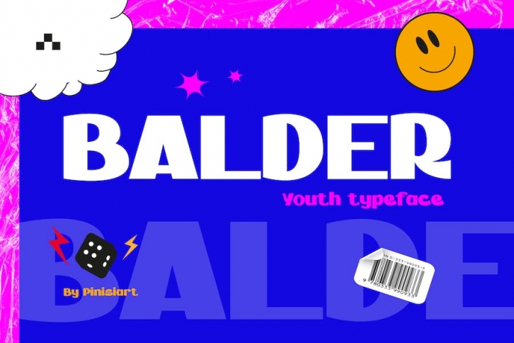 BALDER - Youth Typeface Font Download