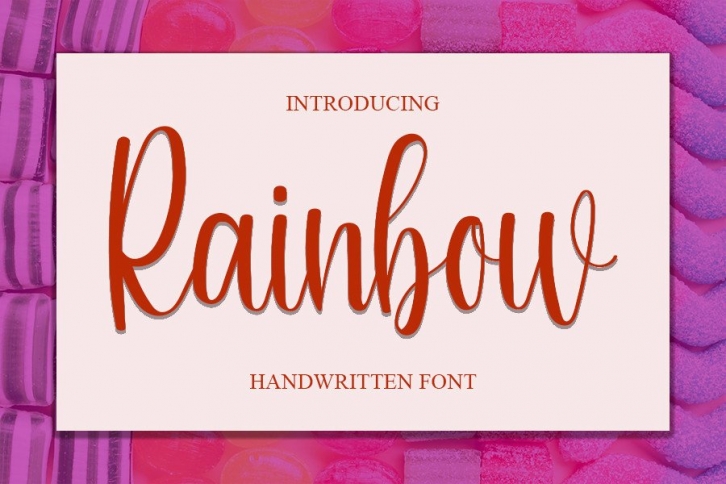 Rainbow Font Download