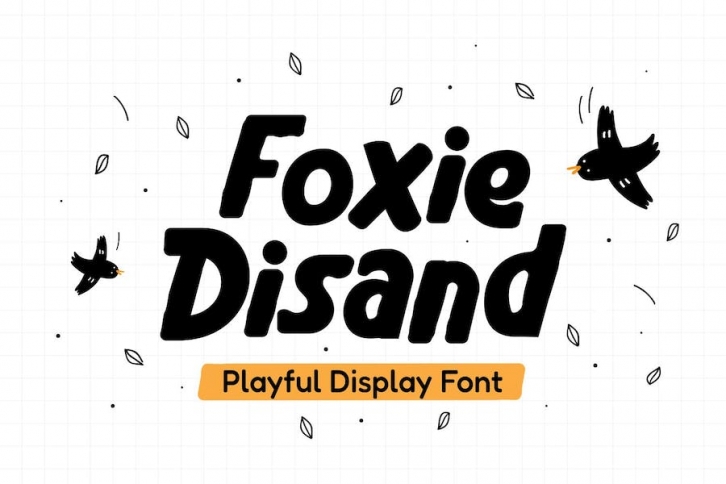 Foxie Disand - Playful Font Font Download