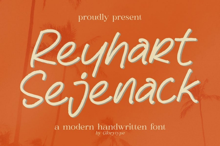 Reyhart Sejenack Modern Handwritten Font Font Download