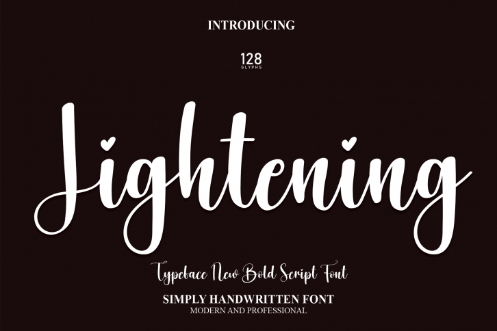 Lightening Font Download