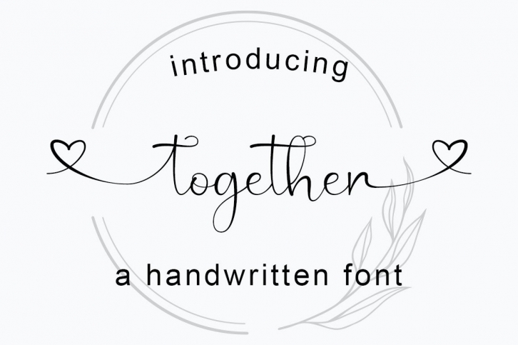 Together Font Download