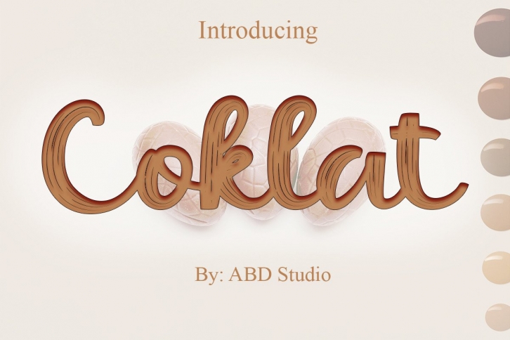 Coklat Font Download