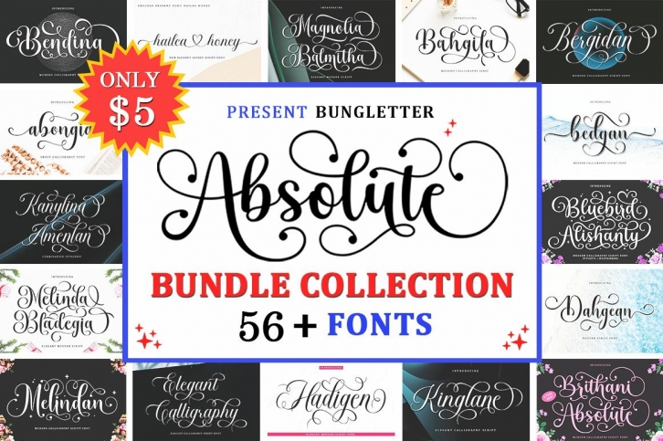 Absolute Bundle Collection Font Download