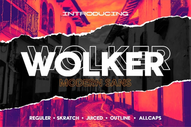 Wolker - Modern Sans Font Download