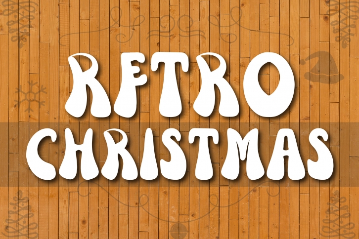 Retro Christmas Font Download