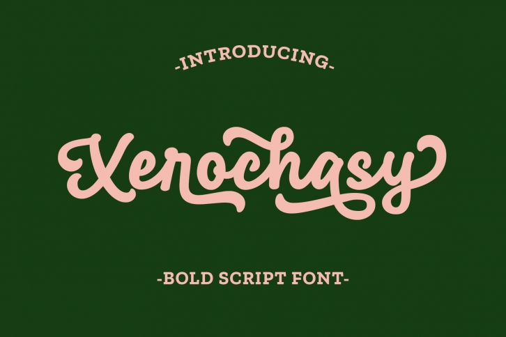Xerochasy Font Download