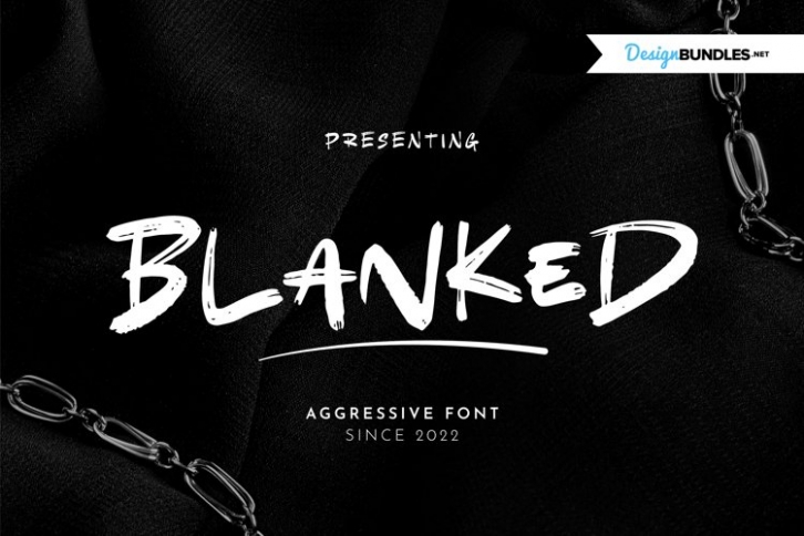 Blanked Font Download