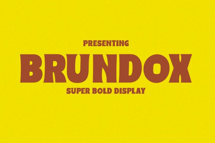 Brundox Font Download