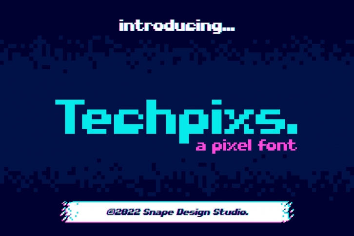 Techpixs Font Download