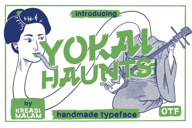 Yokai Haunts Font Download