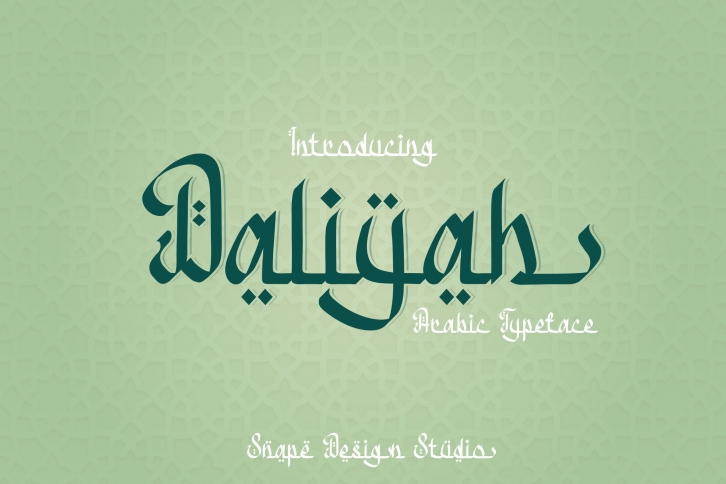 Daliyah Font Download