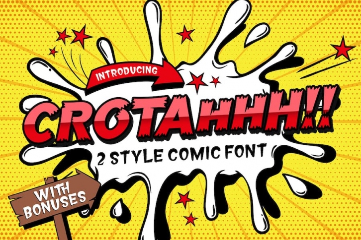 The Crotah Comic Style Font Font Download