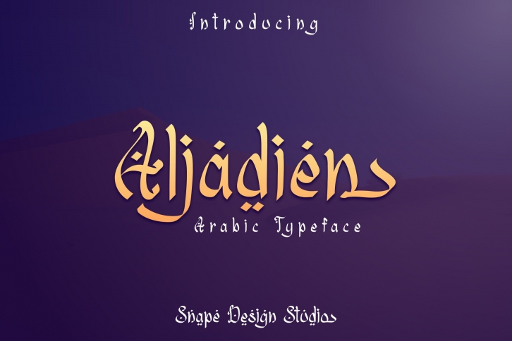 Aljadien Font Download