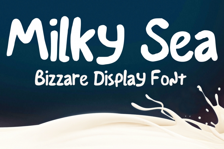 Milky Sea Font Download