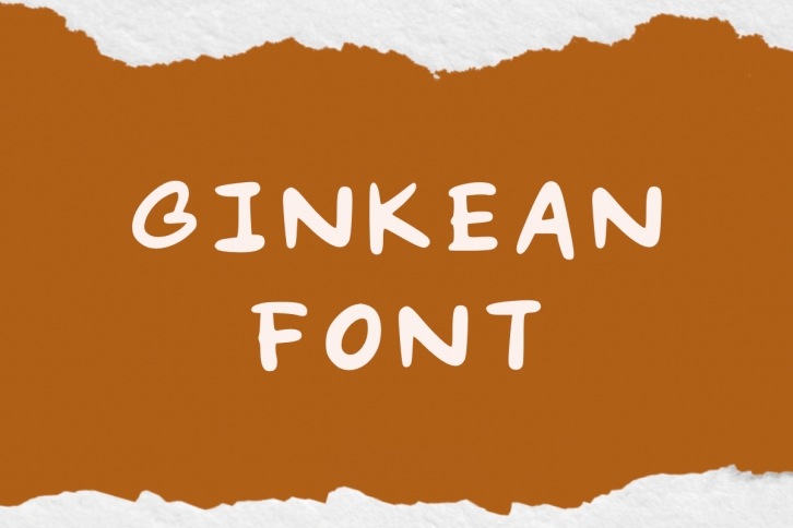 Ginkean Font Download