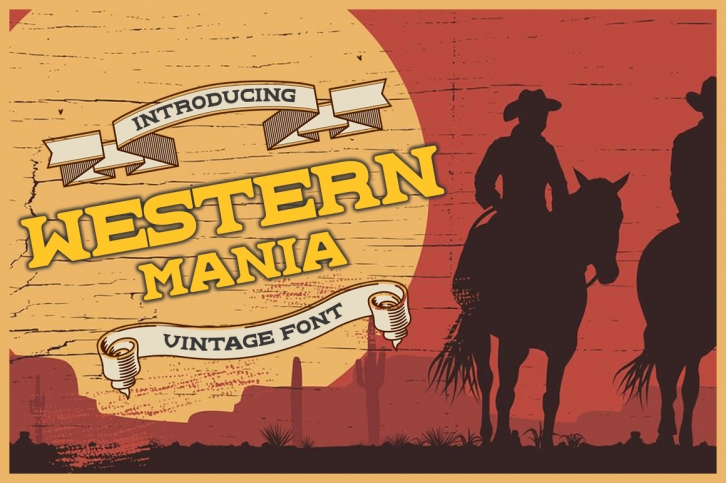 Western Mania Font Download