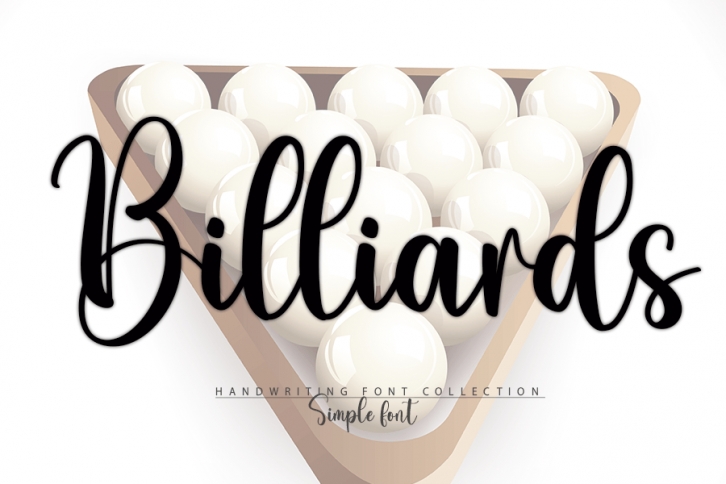 Billiards Font Download