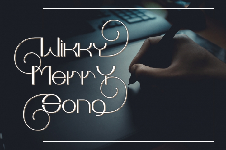 Wikky Merry Song Font Download