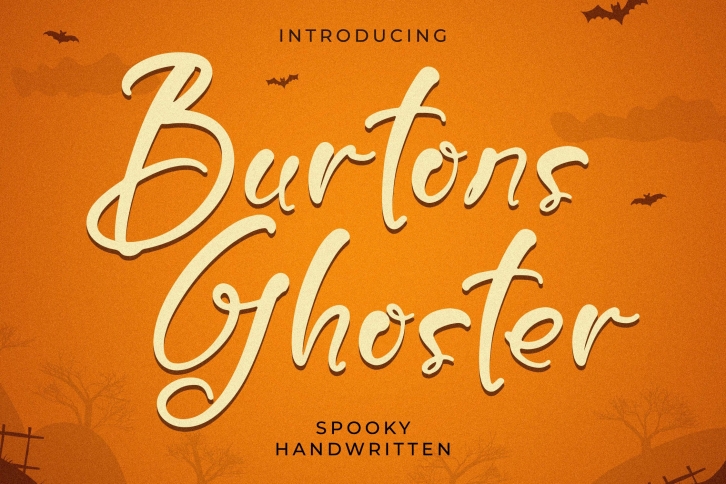 Burtons Ghoster Font Download